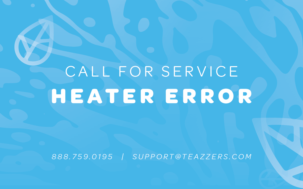 Heater Error Screen